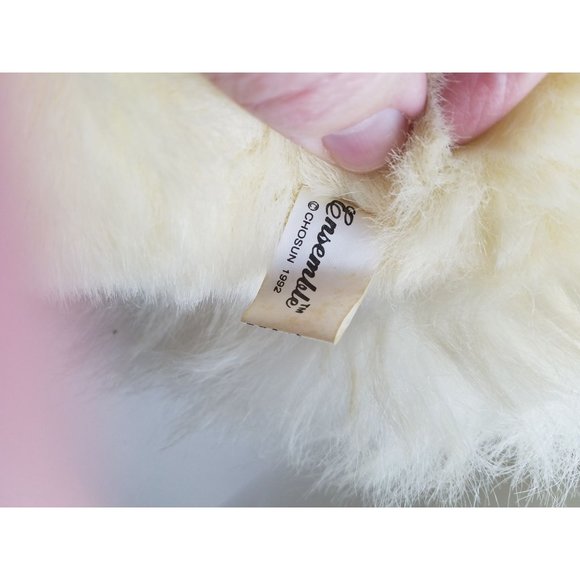 Vintage Ensemble Bunny Rabbit 1992 Easter Plush Stuffed Soft 20" Tall Polyester - Picture 13 of 14